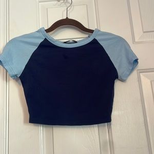 Two toned baby tee